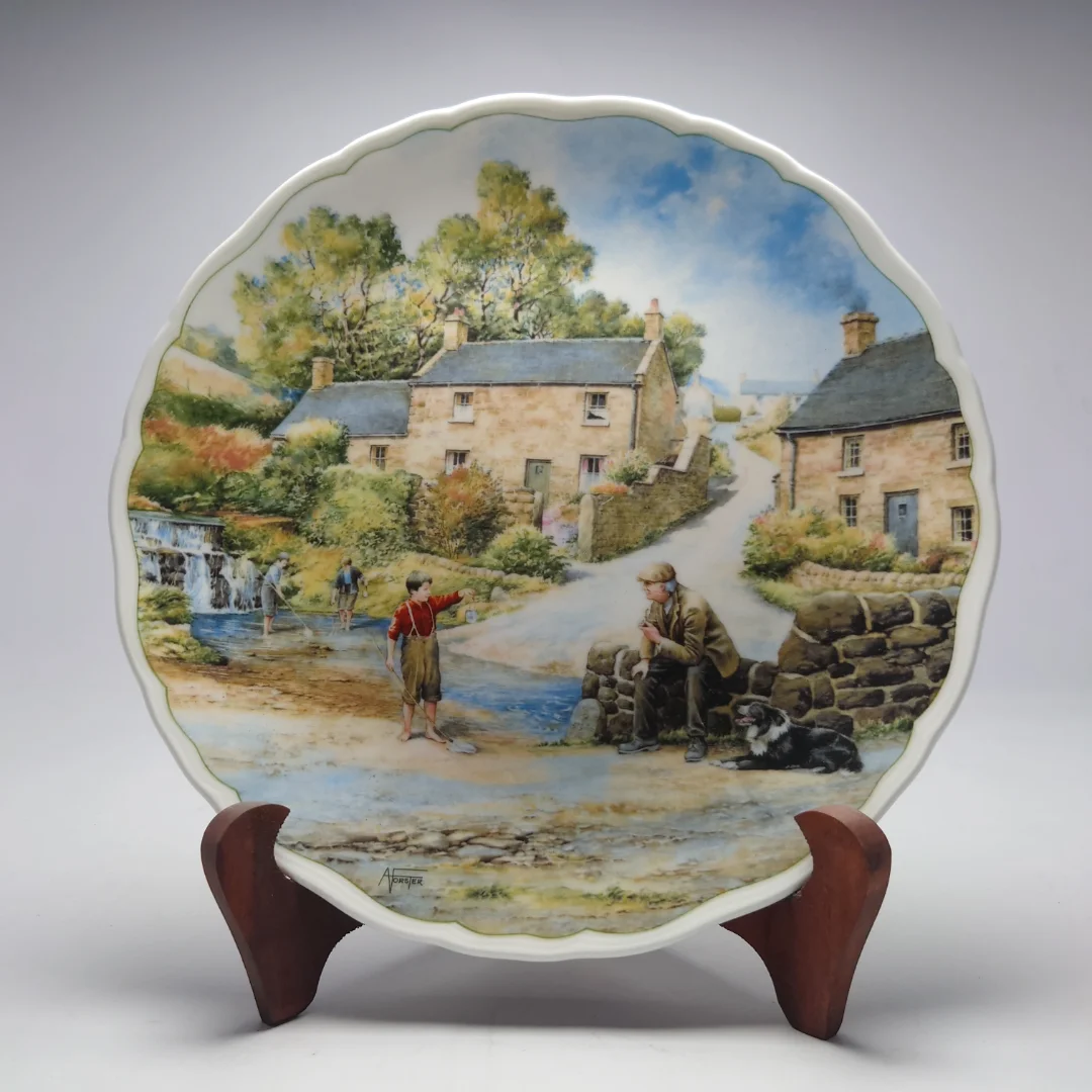 DSC_0349 Royal Doulton Collector's Plate: Village Life - Image 1