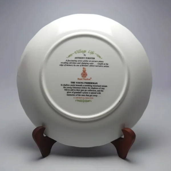 Royal Doulton Collector's Plate: Village Life - Image 2