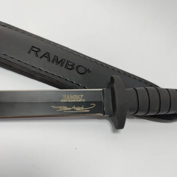 Rambo "First Blood Part VI" Signature Knife - Sylvester Stallone Edition with Sheath - Image 2