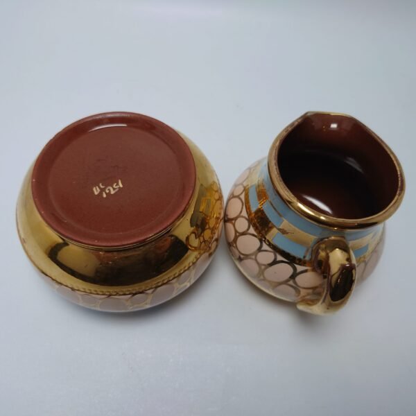 Sadler Pottery Sugar and Milk Pot - Image 6