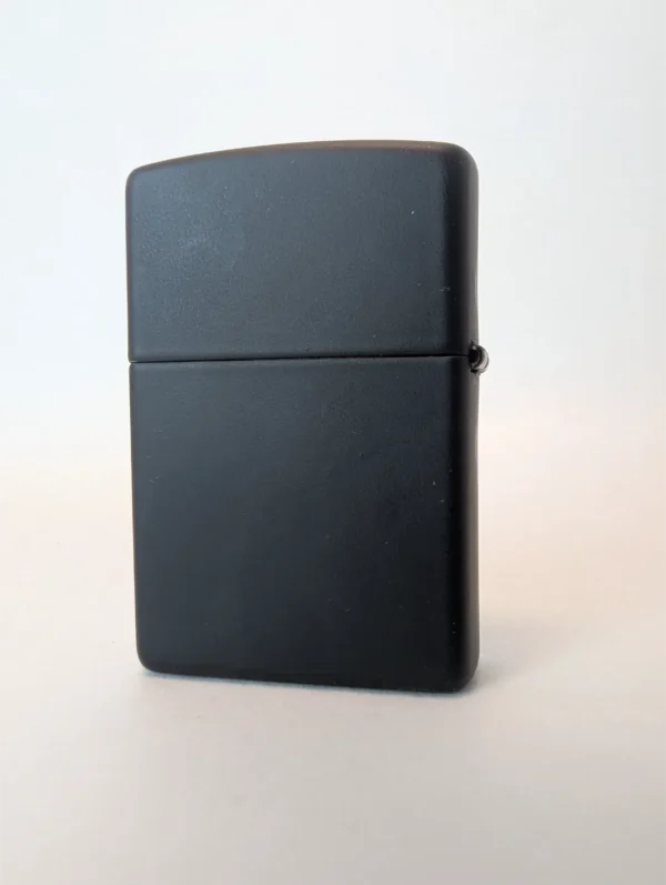 Zippo Lighter Good Life Without Wife 218 – Matte Black, Windproof, Genuine Zippo - Image 10
