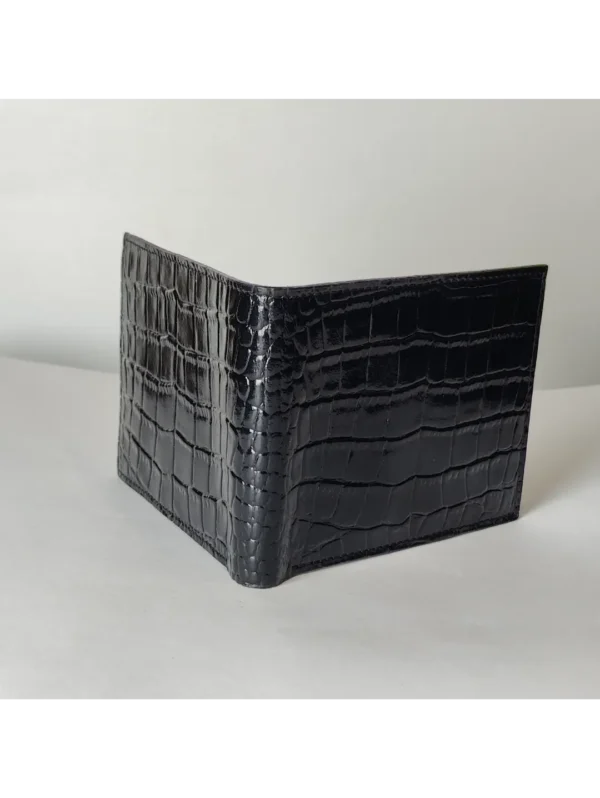 Men’s Engraved Cow Leather Wallet - Image 4