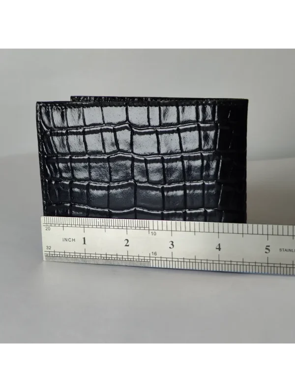 Men’s Engraved Cow Leather Wallet - Image 5