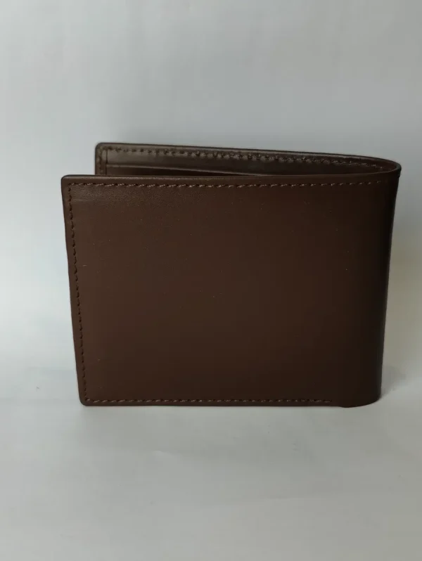 Men’s Cow Leather Bi-Fold Wallet - Image 15