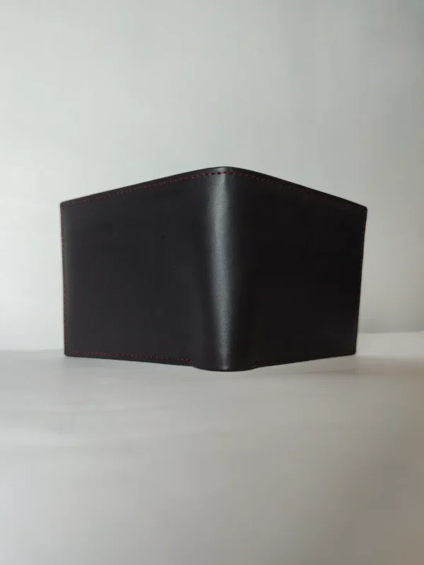 Men’s Cow Leather Bi-Fold Wallet - Image 6