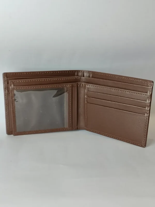 Men’s Cow Leather Bi-Fold Wallet - Image 13