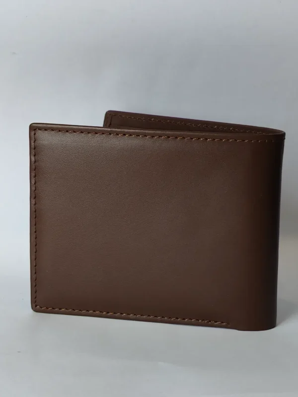 Men’s Cow Leather Bi-Fold Wallet - Image 12