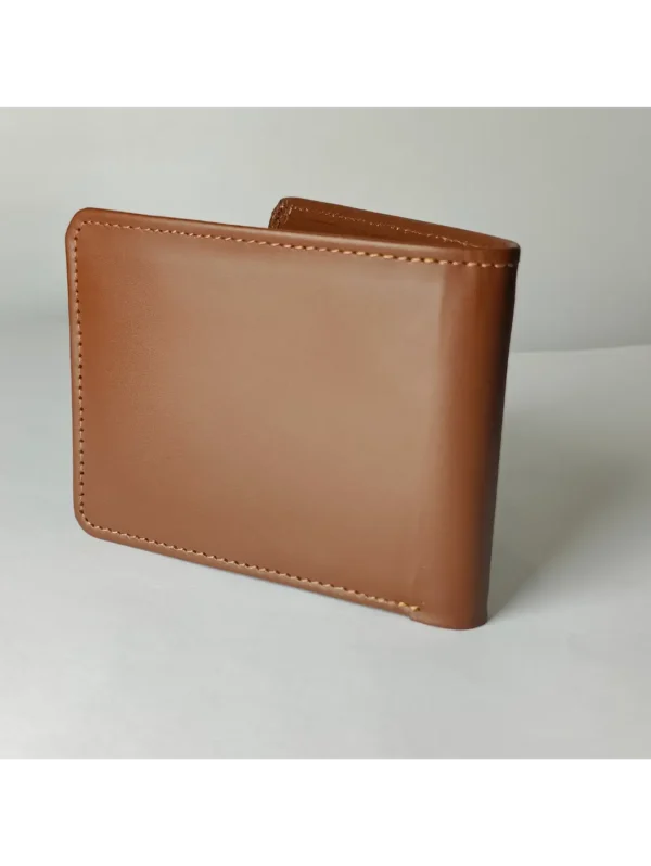 Men’s Cow Leather Single-Fold Wallet - Image 7