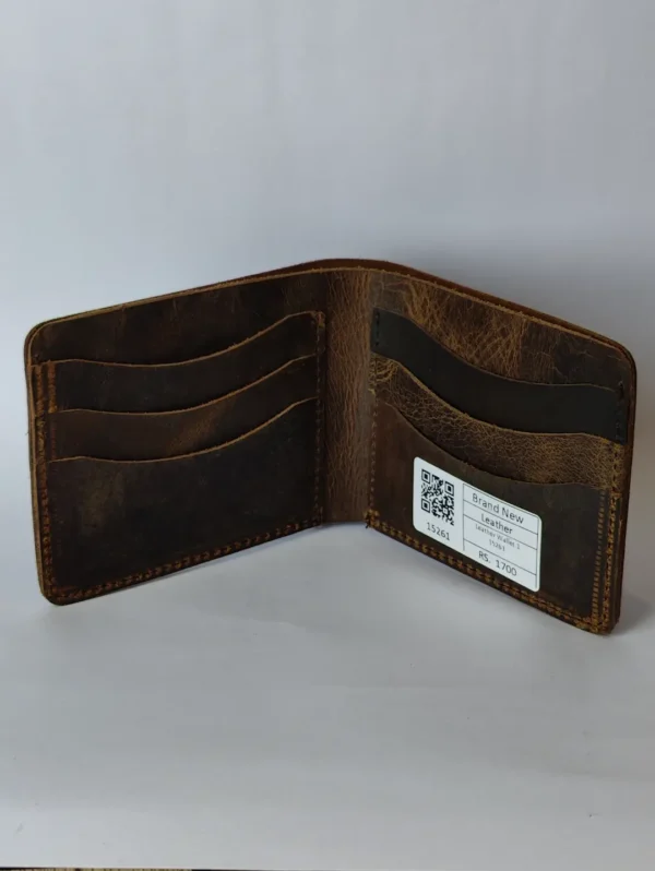 Men’s Crazy Horse Leather Wallet - Image 10