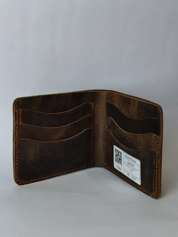 Men’s Crazy Horse Leather Wallet - Image 7