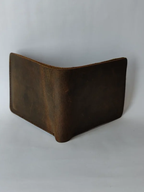 Men’s Crazy Horse Leather Wallet - Image 8