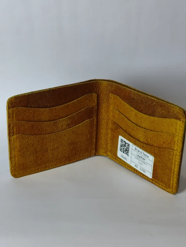 Leather Wallet for Men Unifold - Image 4