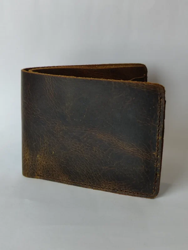 Men’s Crazy Horse Leather Wallet - Image 14