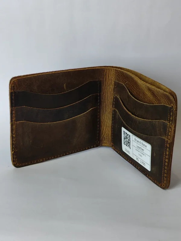 Men’s Crazy Horse Leather Wallet - Image 12