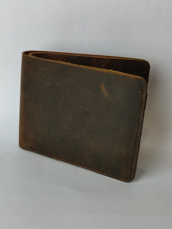 Men’s Crazy Horse Leather Wallet - Image 11