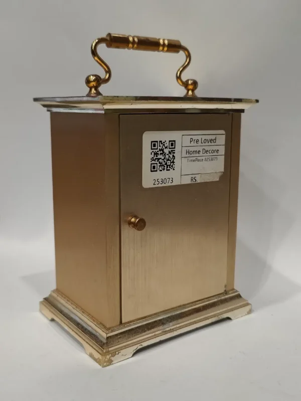 President Quartz Gold Carriage Clock