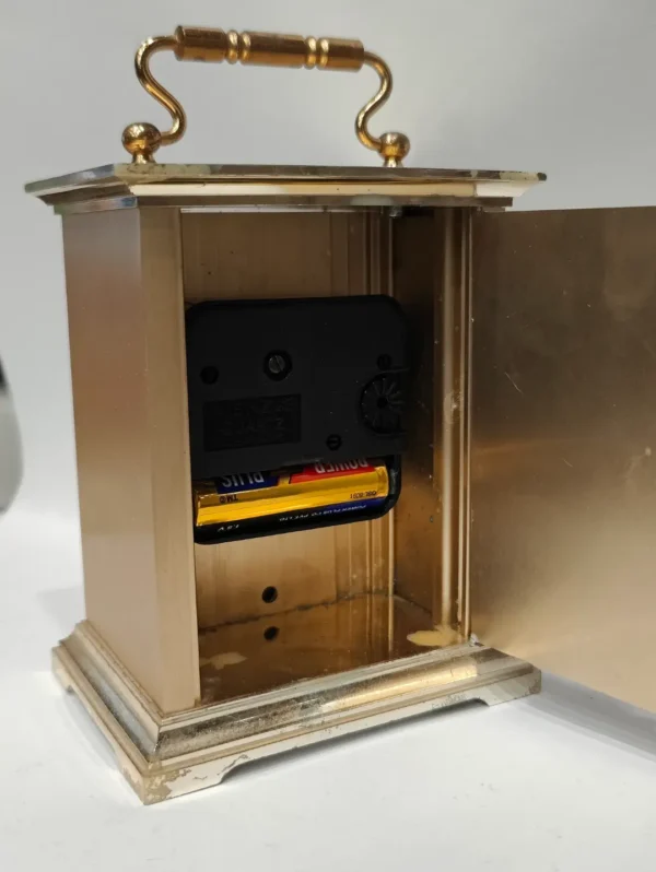 President Quartz Gold Carriage Clock