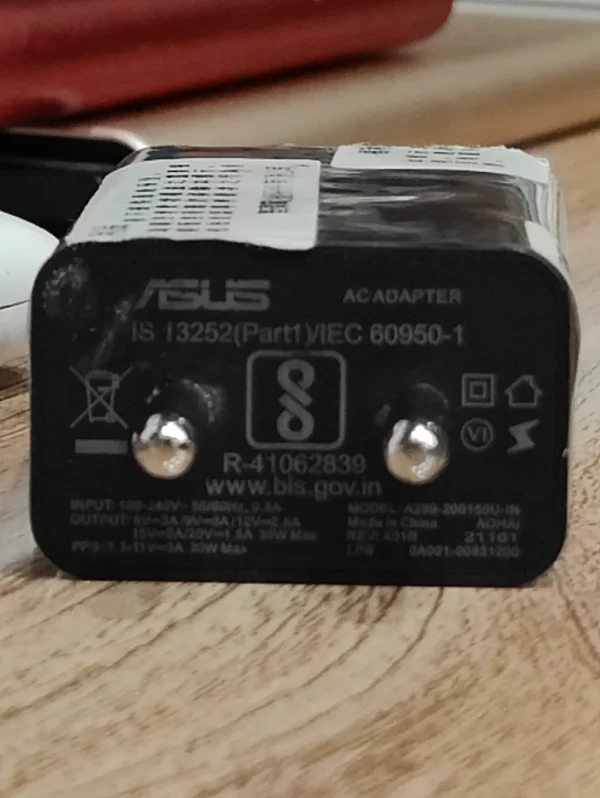 ASUS 30W USB-C Fast Charger AC Adapter