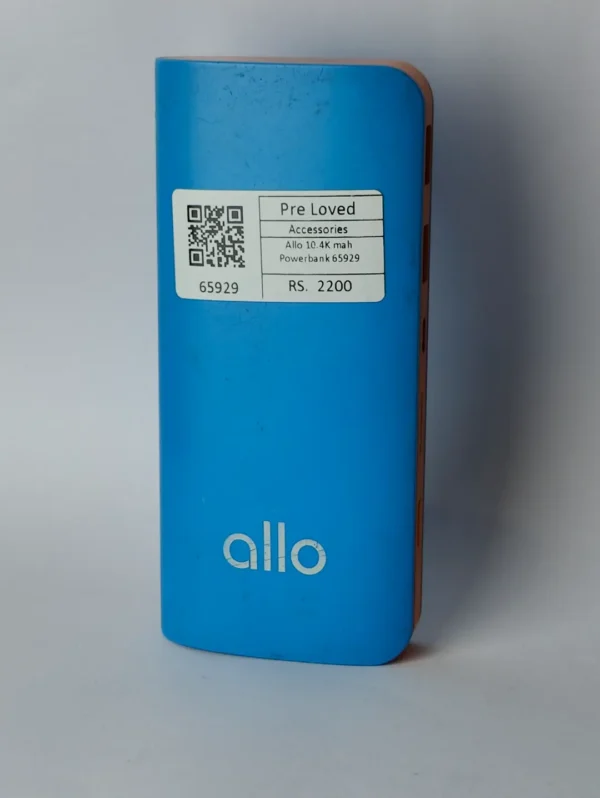 Allo 10400mAh Wired Charging Power Bank