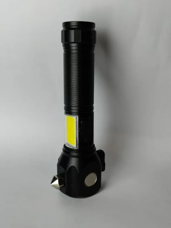 Ruilang RL-233 Rechargeable LED Torch – 1KM Range, Power Bank, RGB Light, Emergency Tool - Image 2