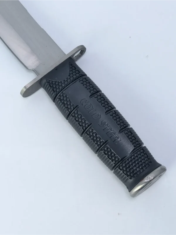 Cold Steel Survival Knife with 8Cr13MoV Blade, Fiberglass Handle, Flintstone, Flashlight & Sheath - Image 4