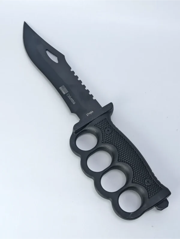 Columbia U.S.A. Saber 2748A Survival Knife Kit - Tactical Fixed Blade with Sheath Compass & Fire Starter - Image 3