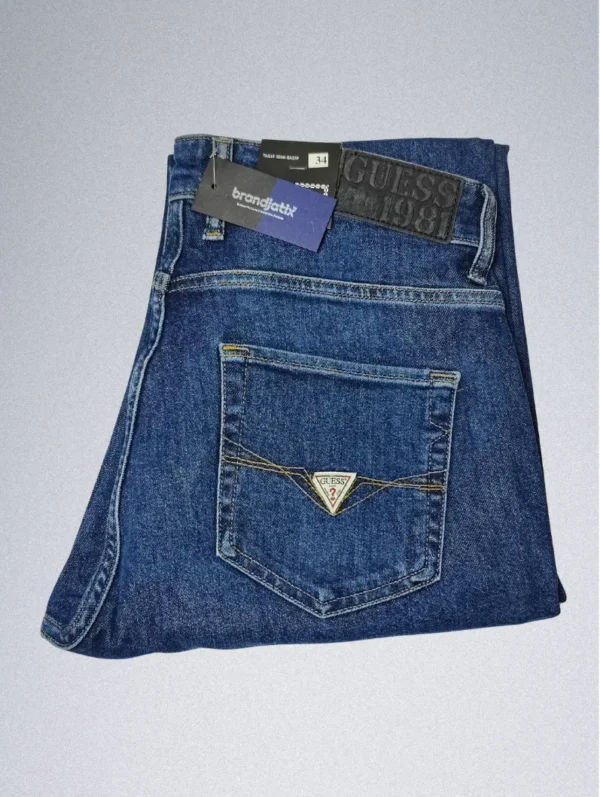 GUESS Men's Straight Fit Denim Jeans - Image 4