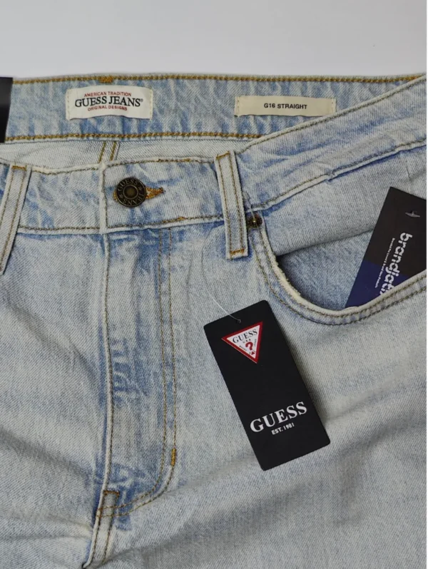 Men's GUESS G16 Straight Fit Jeans - Image 4