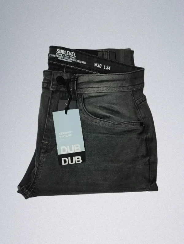 Sublevel Men's Slim Fit Denim Jeans - Image 4