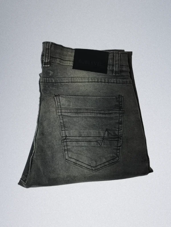 Sublevel Men's Slim Fit Denim Jeans - Image 5