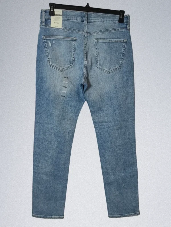 Sun Stones Slim Fit Damage Style Jeans for Men - Image 2