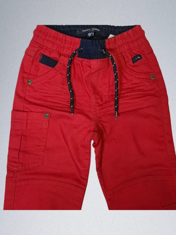 Terre De Marins Boys' Cargo Style Jeans - Image 5