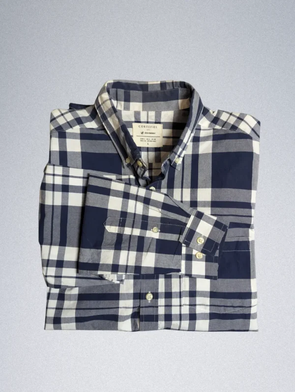 Cortefiel Casual Shirt for Men Checked Pattern - Image 11