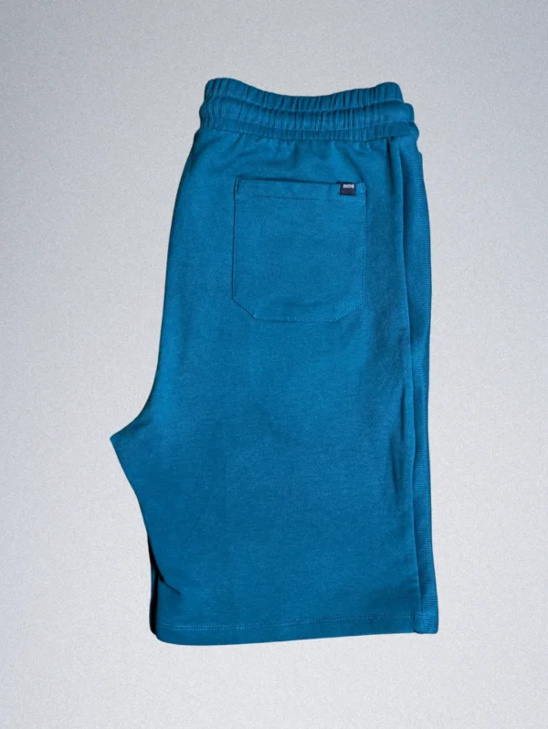 Engine Terry Shorts for Men Ocean Blue - Image 4