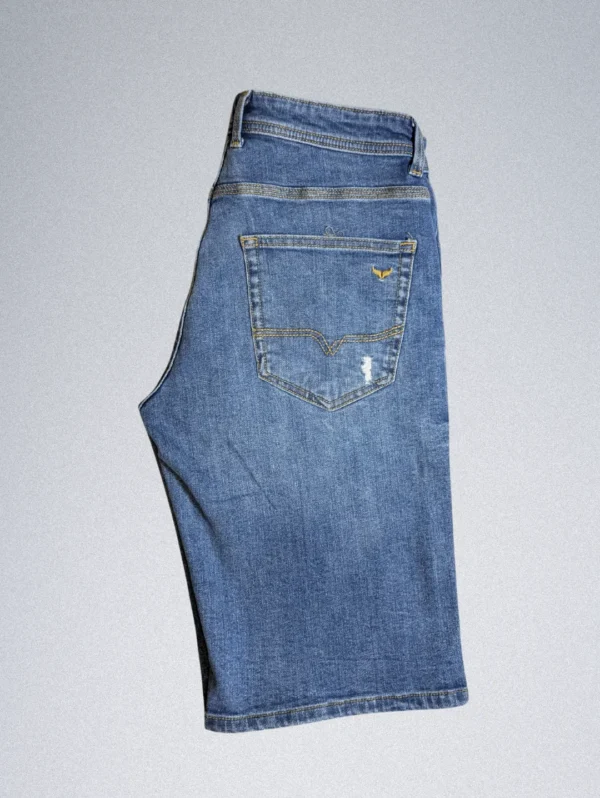 Green Coast Men's Denim Shorts - Image 4