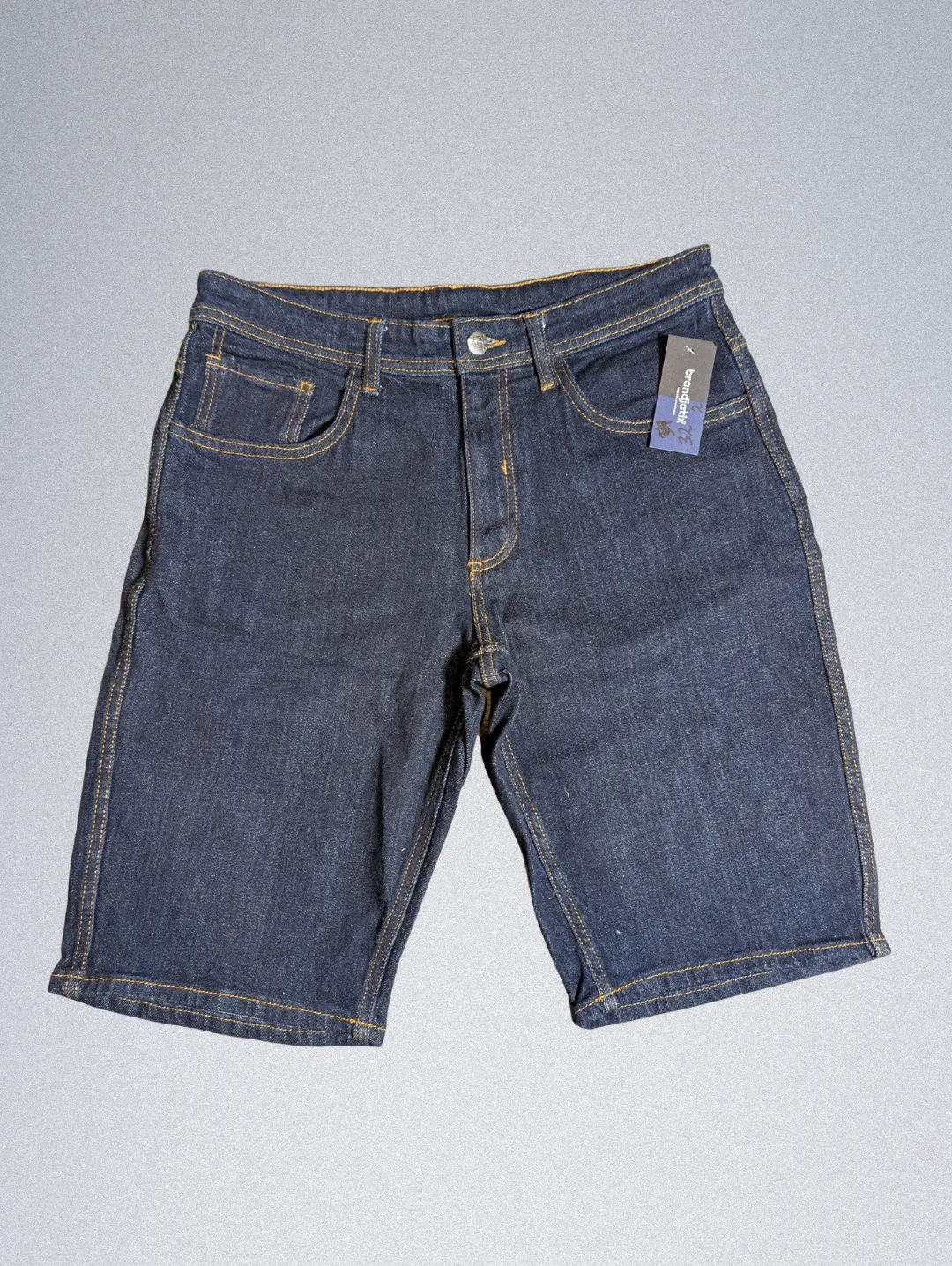 15757-2 (3) Men's Denim Shorts Tag Removed - Image 1