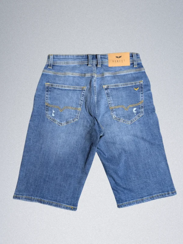 Green Coast Men's Denim Shorts - Image 2