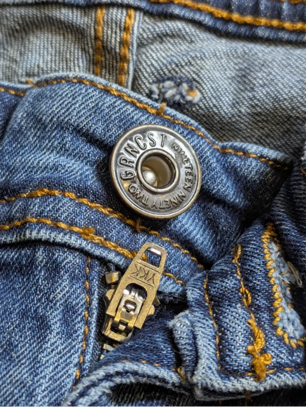 Green Coast Men's Denim Shorts - Image 4