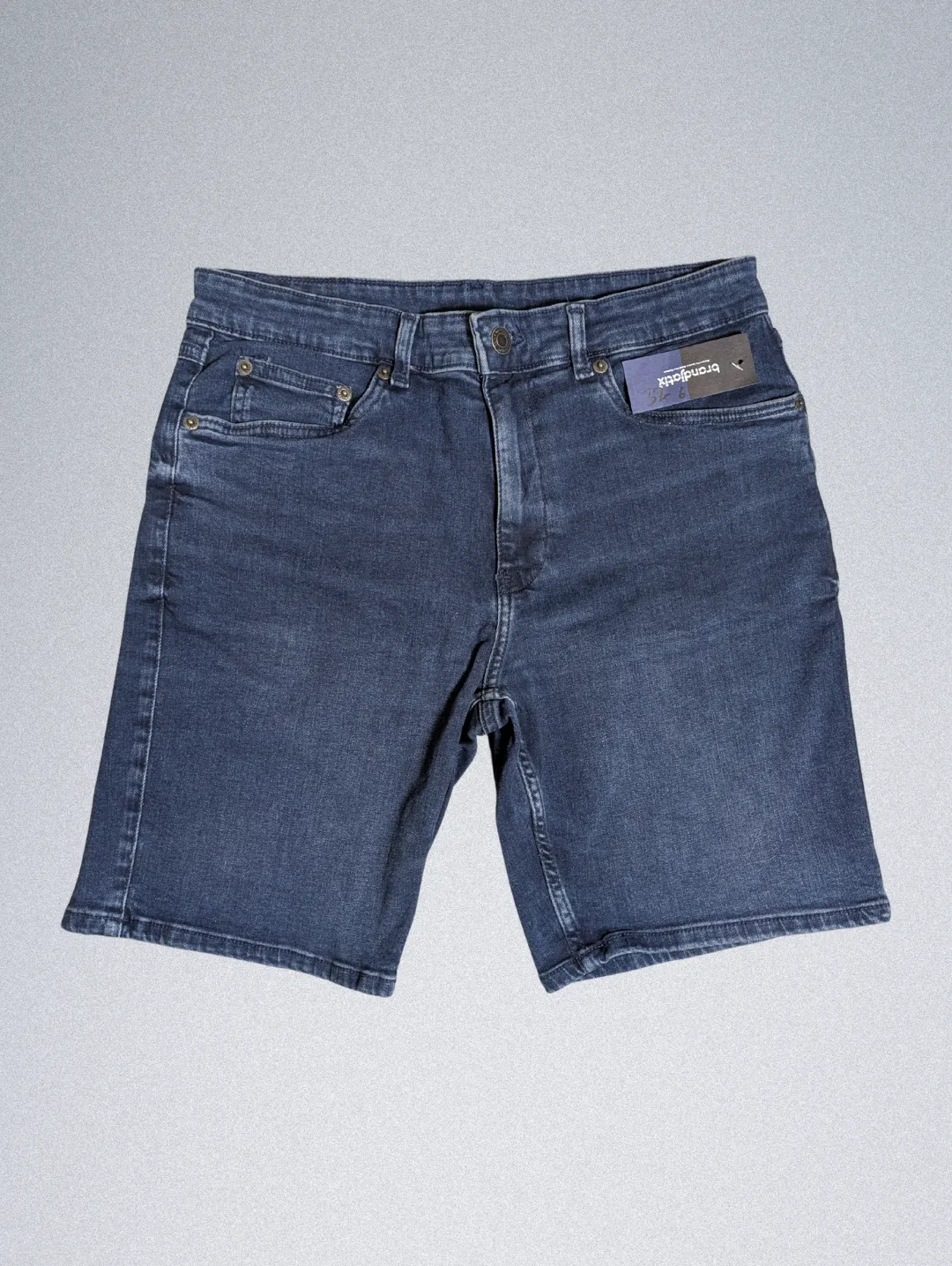 15757-6 (5) Men's Denim Shorts Tag Removed - Image 1