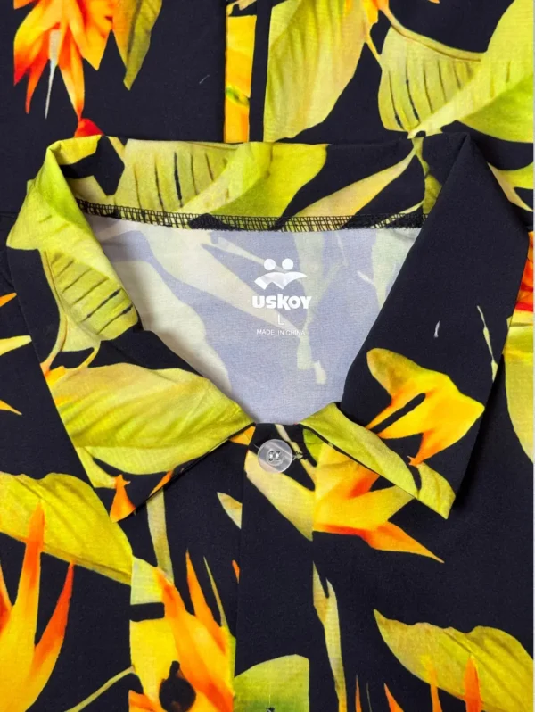 USKOY Men's Hawaiian Shirt
