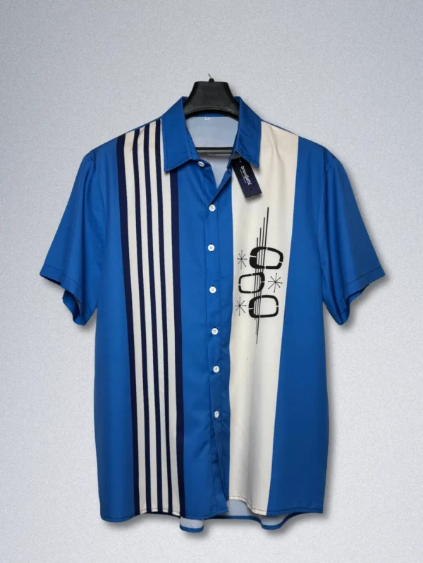 Men's Button Down Polyester Shirt