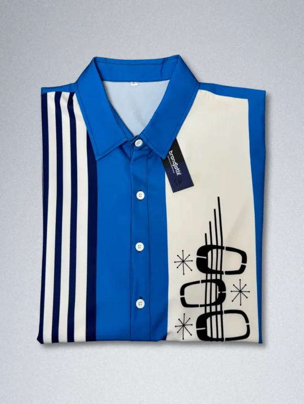 Men's Button Down Polyester Shirt