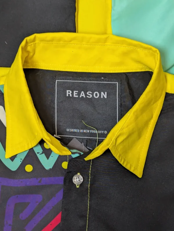 Reason Men's Hawaiian Silk Shirt