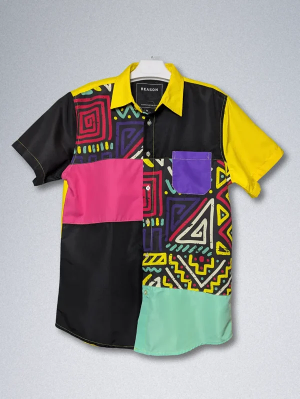 Reason Men's Hawaiian Silk Shirt