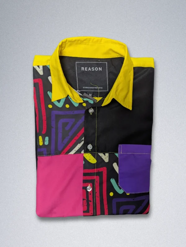 Reason Men's Hawaiian Silk Shirt