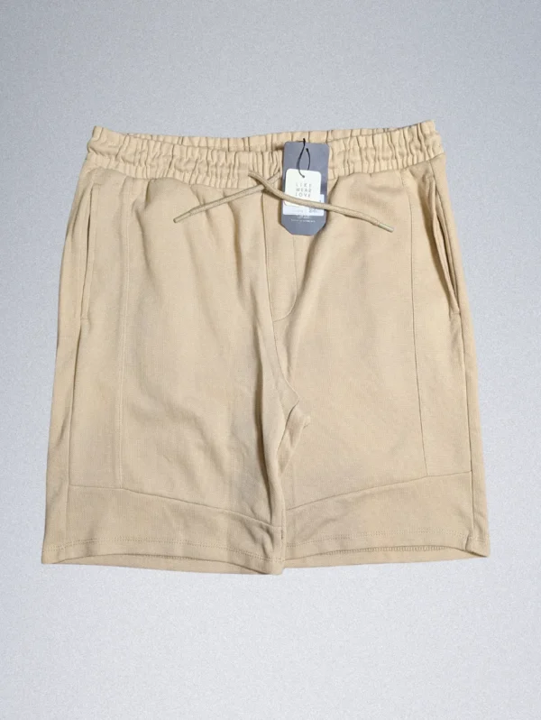 Engine Terry Shorts for Men Cream - Image 2