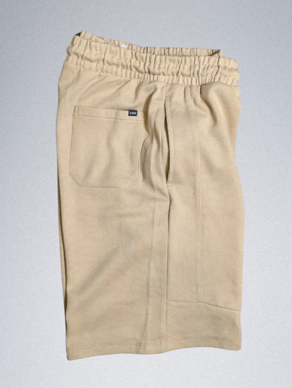 Engine Terry Shorts for Men Cream - Image 6