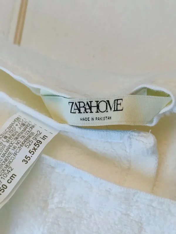 Zara Home Premium Quality Cotton Bath Towel - Image 6