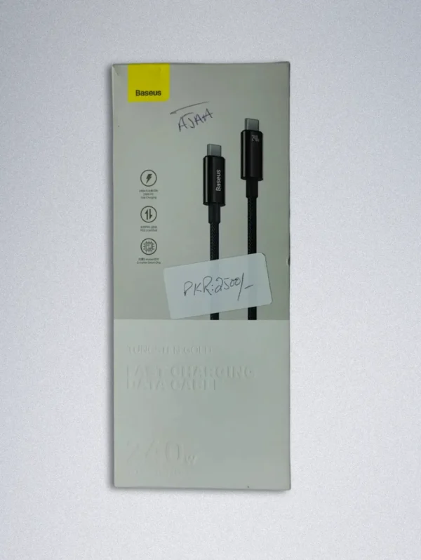 Baseus 240W USB-C to USB-C Fast Charging Cable