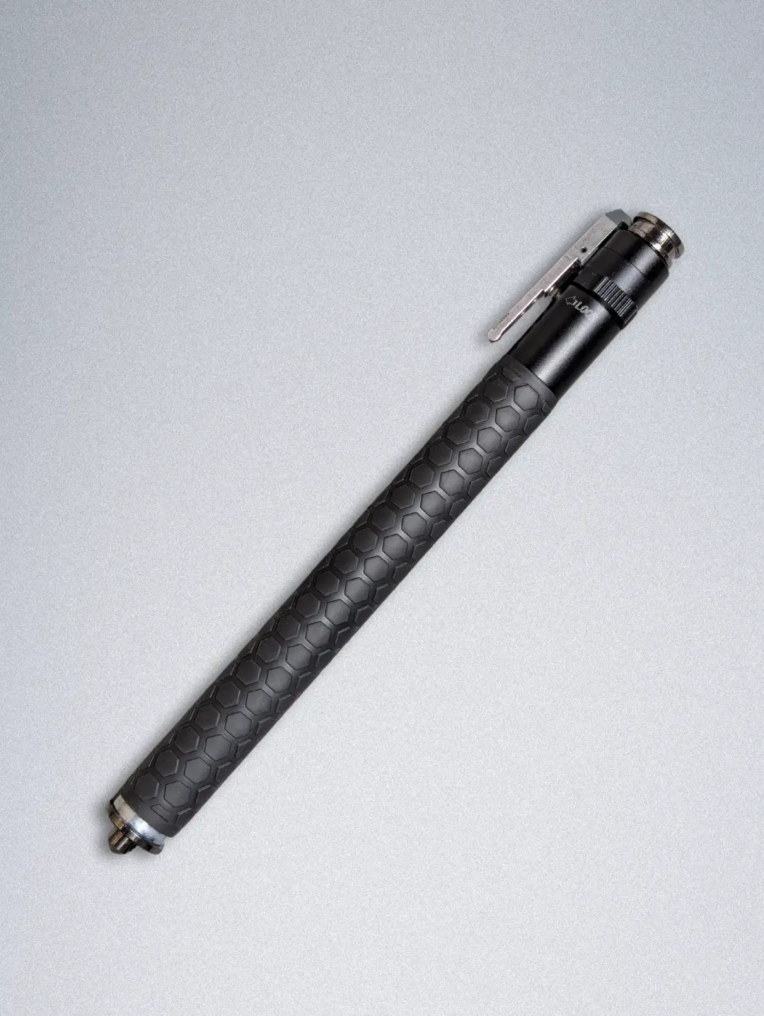 75901 (2) Automatic Self-Defense Baton Stick – With Safety Lock & Glass Breaker